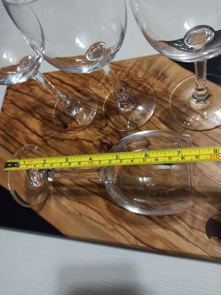 4 calici acqua