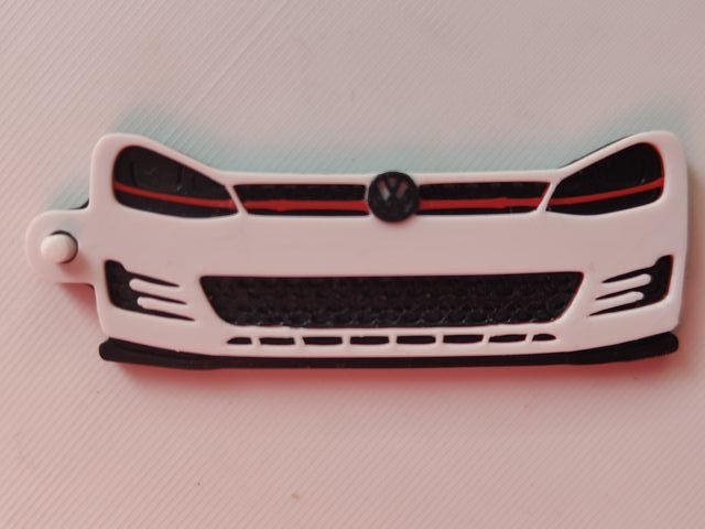 Llavero 3D personalizado Volkswagen Golf 7 GTI