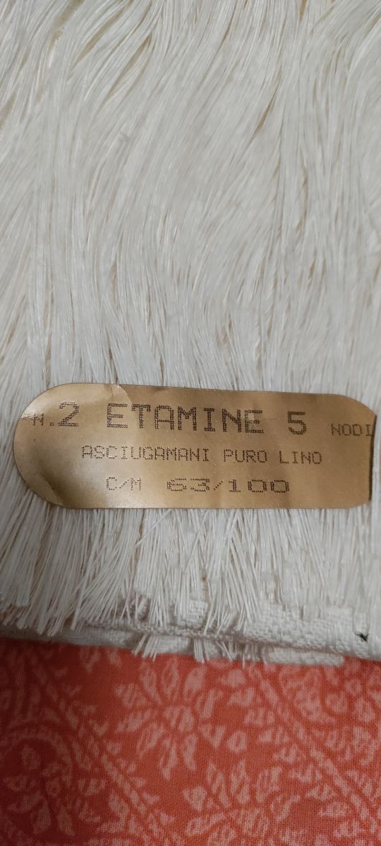 SET Asciugamani puro lino NUOVI