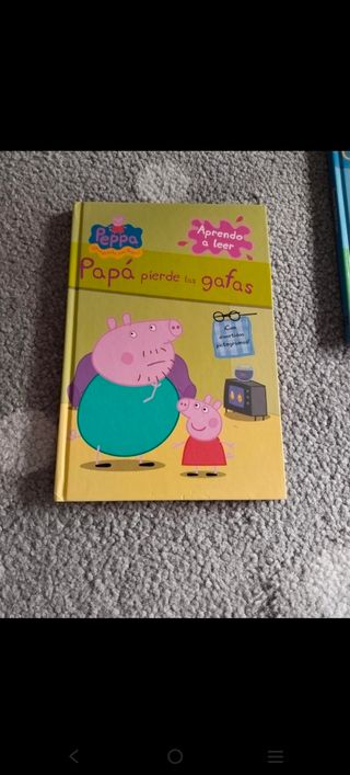Peppa Pig. Lectoescritura - Aprendo a leer. Papá pierde las gafas: ¡Con divertidos pictogramas!