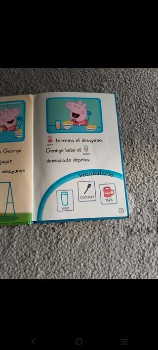 Peppa Pig. Lectoescritura - Aprendo a leer. Papá pierde las gafas: ¡Con divertidos pictogramas!