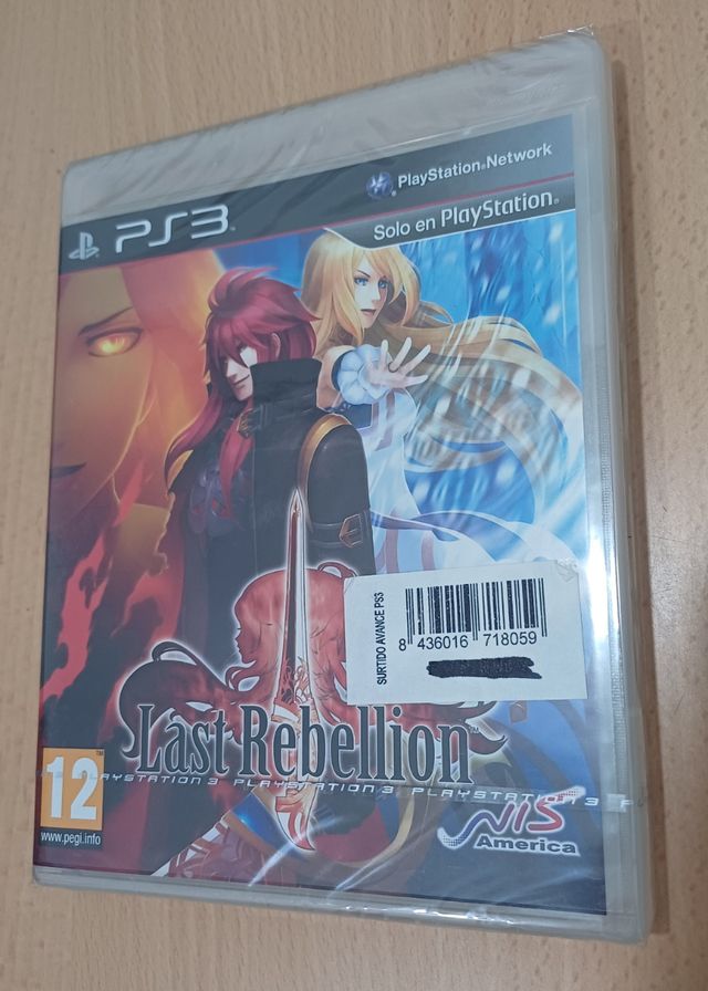 Last Rebellion PS3 precintado