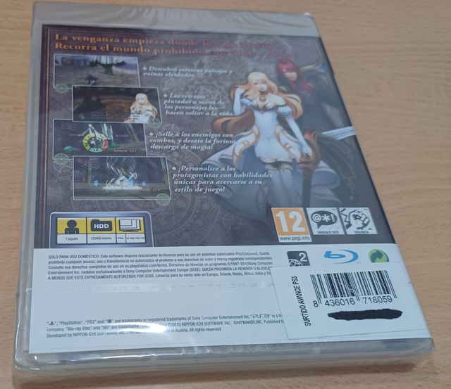 Last Rebellion PS3 precintado