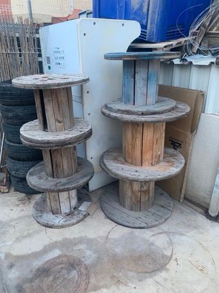 Bobinas para mesas o banquetas