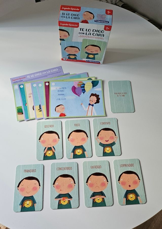 Juego Te lo digo con la cara