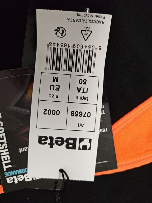 Giacca anti pioggia anti vento beta