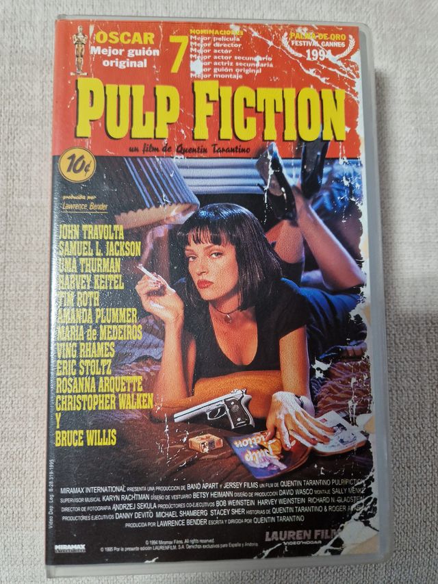 Cinta VHS Pulp Fiction
