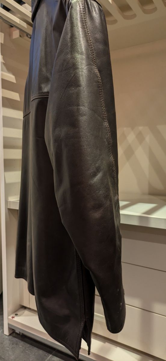 Giacca vera pelle vintage