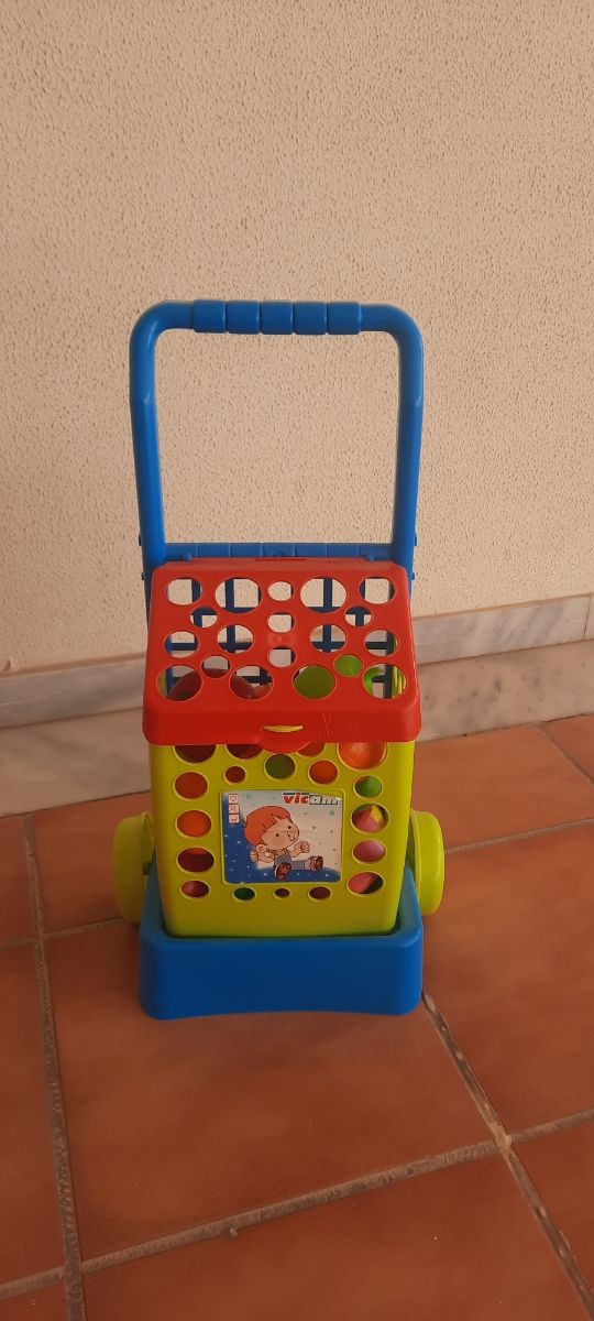 Carrito frutas niño