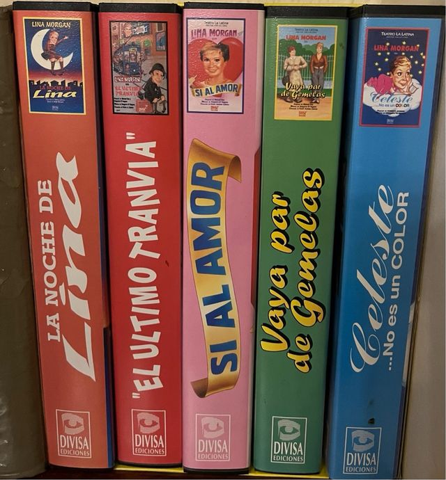 Cintas VHS Lina Morgan