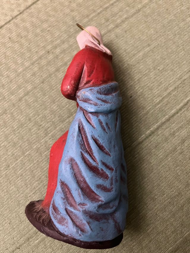 Figura portal belén Serrano: virgen Maria