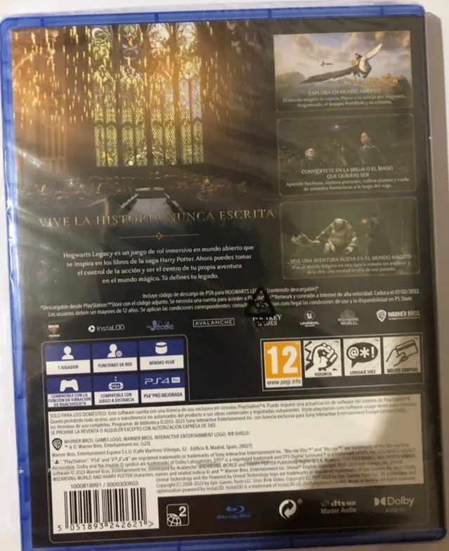 Hogwarts Legacy PS4