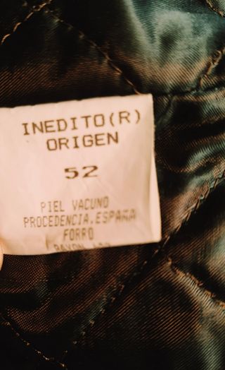 Parka caballero piel auténtica 