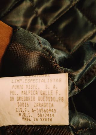 Parka caballero piel auténtica 