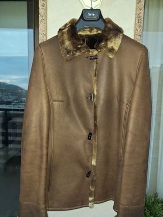 CHAQUETÓN SEÑORA PIEL 