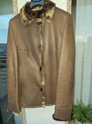 CHAQUETÓN SEÑORA PIEL 