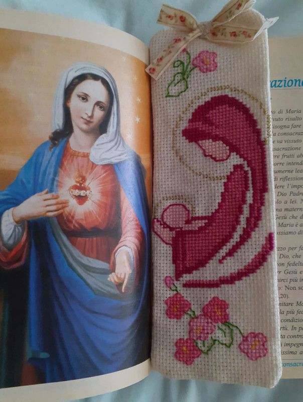 Segnalibro Madonna col Bambino