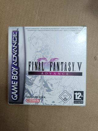 Final fantasy V Gameboy advance GBA pal esp