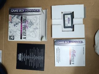 Final fantasy V Gameboy advance GBA pal esp