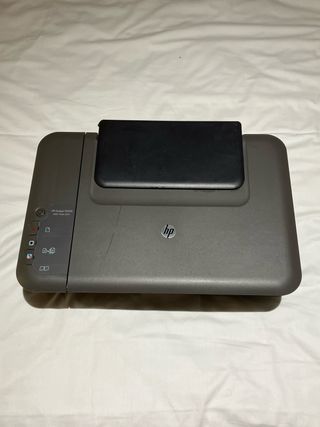 Fotocopiadora /impresora negra HP 