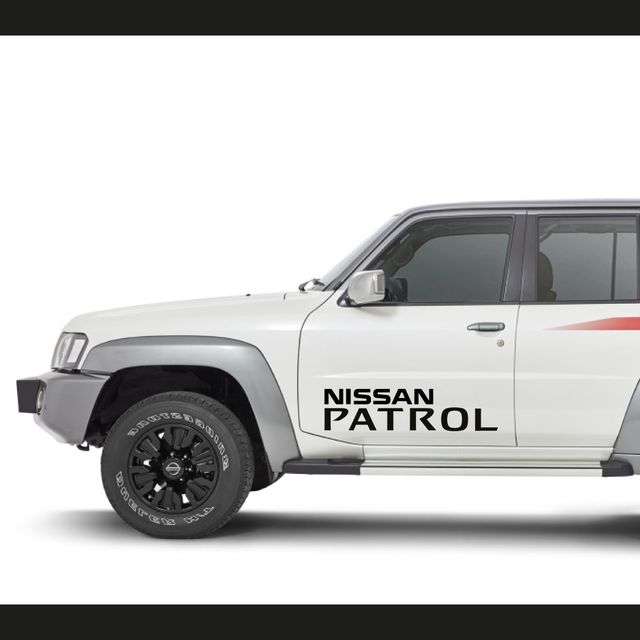 Pegatinas nissan patrol laterales
