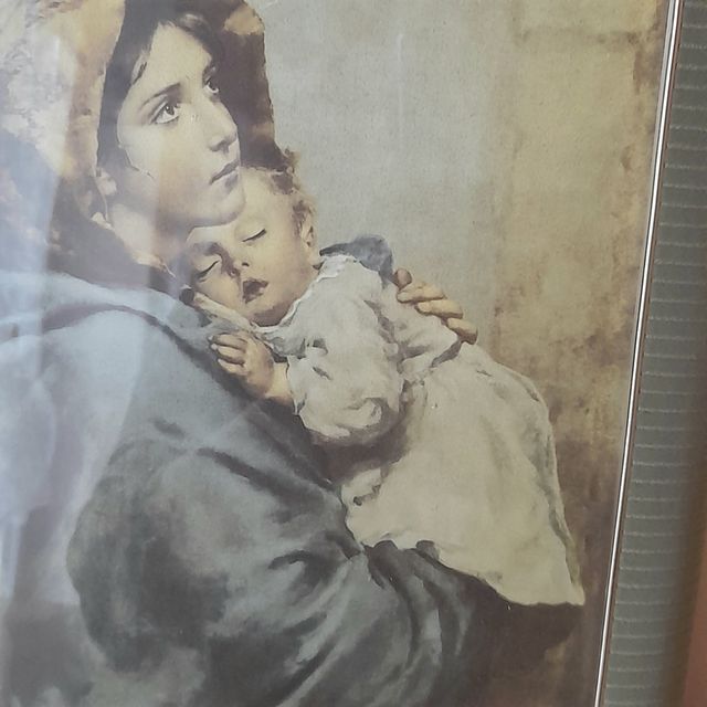 Quadro Madonna con Bambino