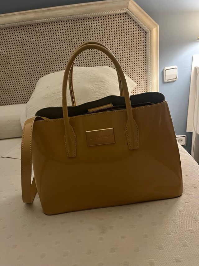 Bolso bimba y lola beis grande