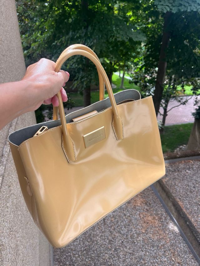 Bolso bimba y lola beis grande