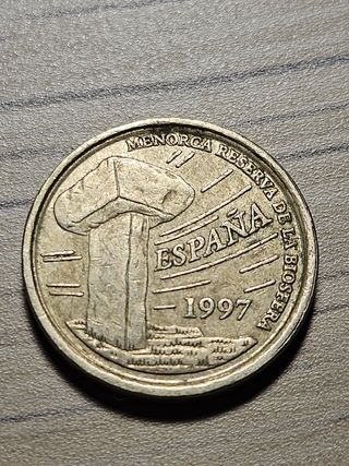 Moneda 5 pesetas 1997 Islas Baleares 