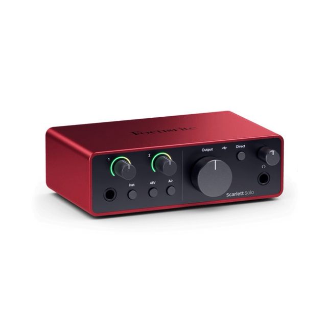 FOCUSRITE SCARLETT SOLO STUDIO 4TH GEN