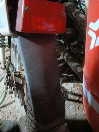 Faro y porta matriculas suzuki maxi