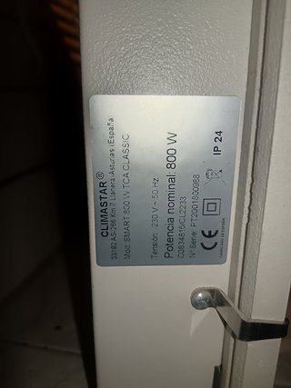 Radiador eléctrico