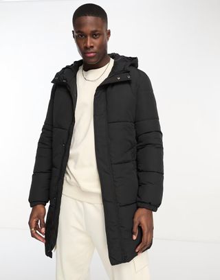 CHAQUETA LARGA JACK & JONES HOMBRE TALLA M NUEVA