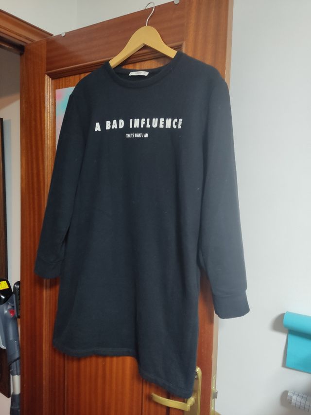 Vestido sudadera Mango talla M
