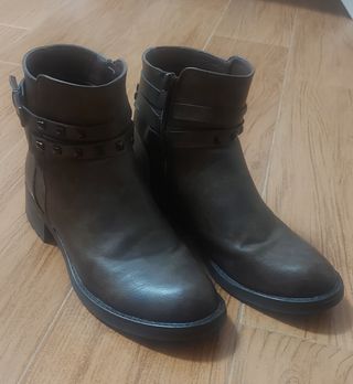 Stivaletti donna marroni 38