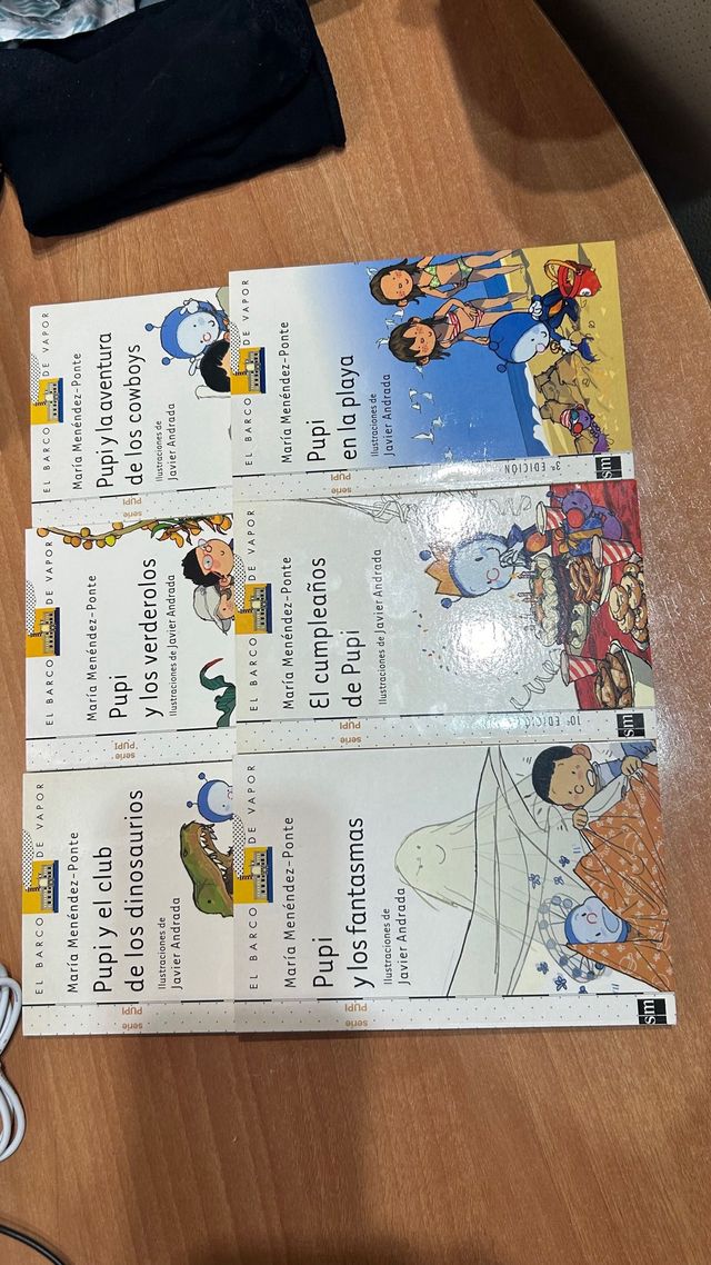 Lote libros de Pupi