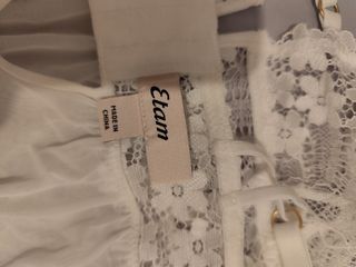 Camisón lencero blanco Etam 