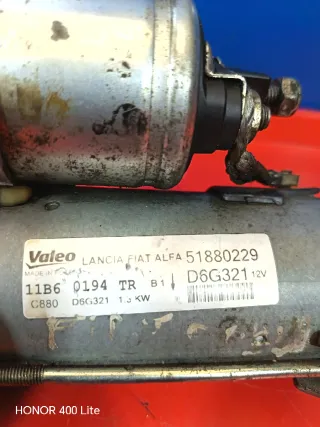 MOTOR DE ARRANQUE FIAT ALFA R LANCIA