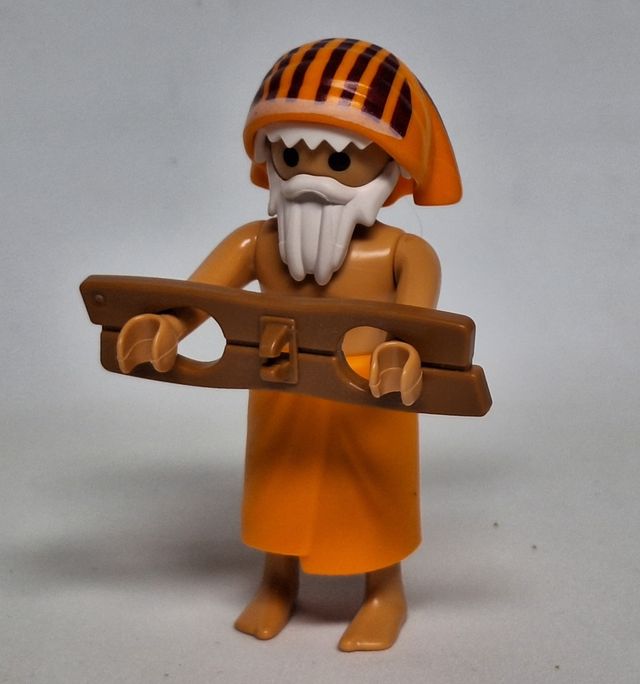 Playmobil Pastor Aldeano Esclavo Portal Belen
