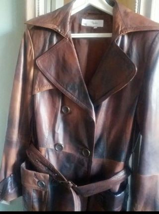 Chaqueta cuero Zara Vintage