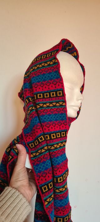 Sciarpa grande multicolpre