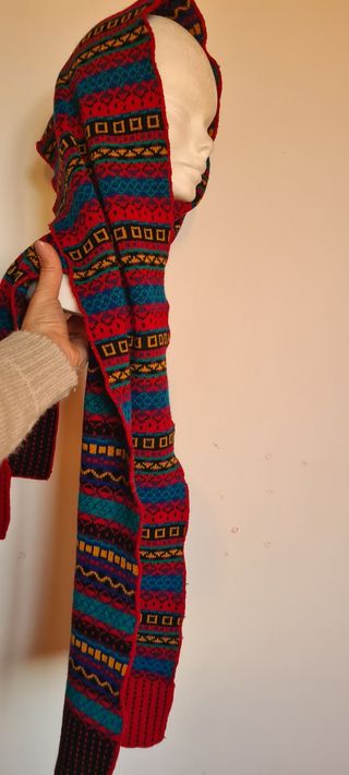 Sciarpa grande multicolpre