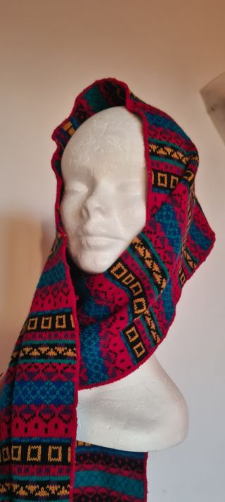 Sciarpa grande multicolpre