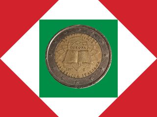 Moneta 2 euro - 50 anni trattati di Roma 2007