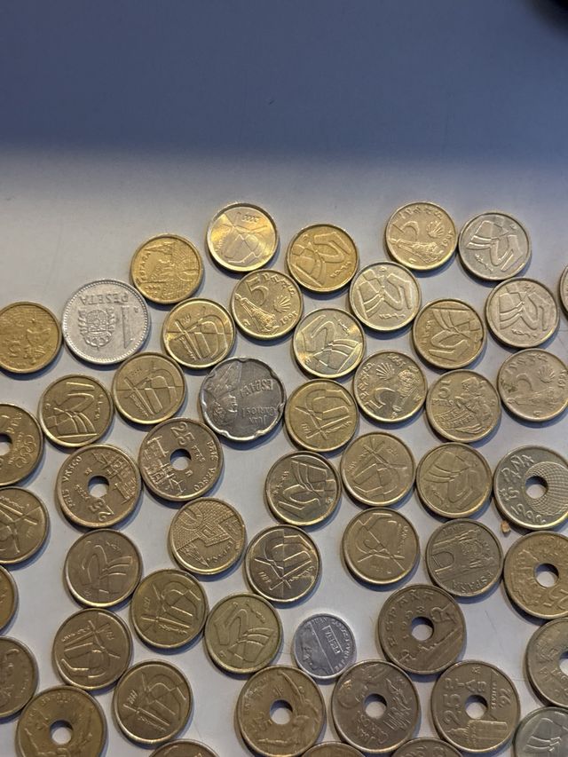 Monedas en pesetas