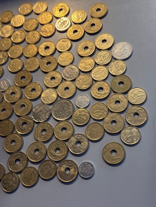 Monedas en pesetas