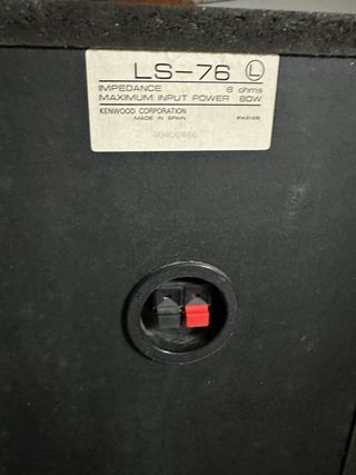 Cassa kenwood vintag ls-76