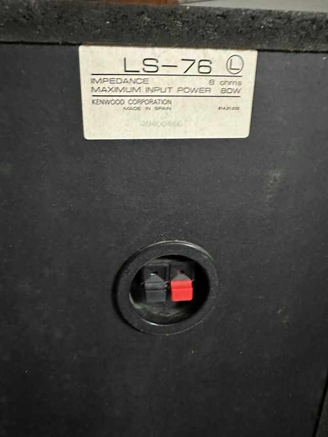 Cassa kenwood vintag ls-76