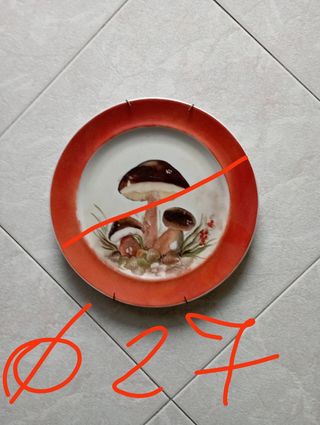 Piatto decorato