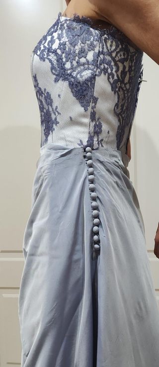 Vestido madrina boda Elizabeth Barboza